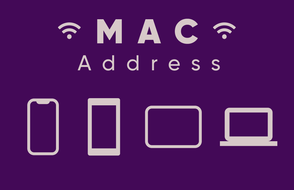 look up mac address for iphone